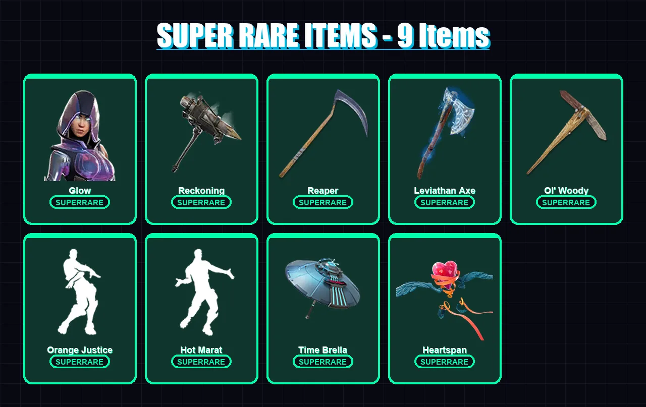 [PC/XBOX/PSN] | Glow | Zenith | Hybrid | Predator | Dire | 145 skin | 178 pickaxe | 143 emote | 155 glider | Lv3129