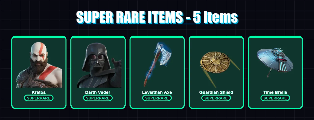 [PC/XBOX/PSN] | Kratos | Darth Vader | Mandalorian | Red Knight | Fusion | 97 skin | 113 pickaxe | 112 emote | 106 glider | Lv1677