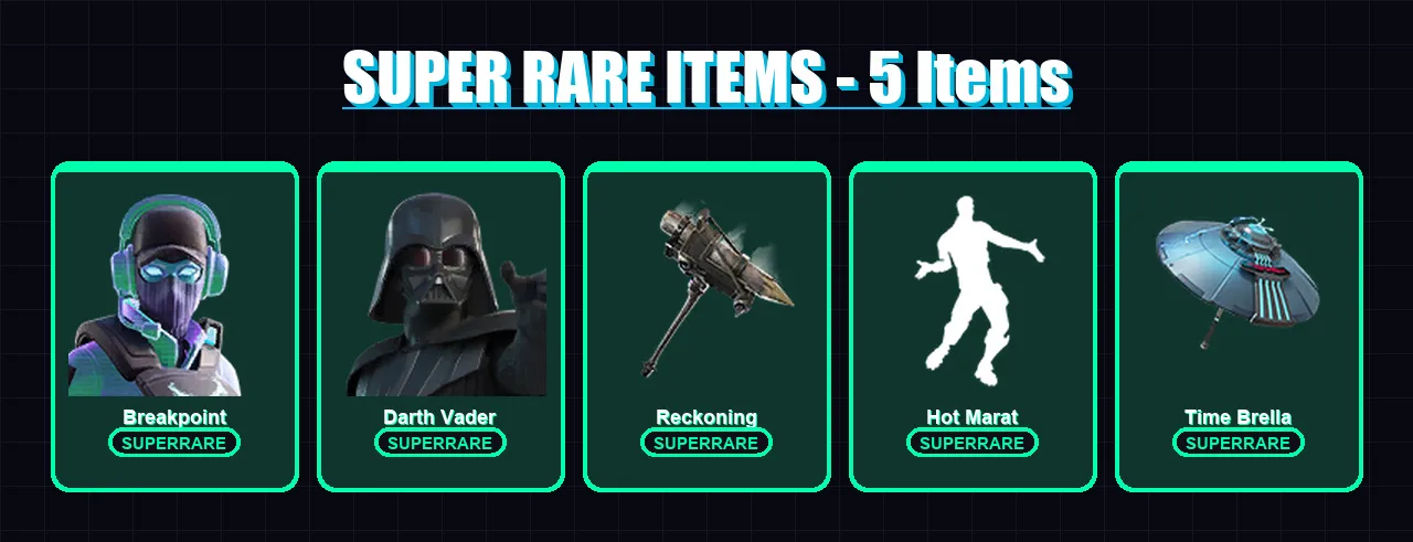 [PC/XBOX/PSN] | Breakpoint | Darth Vader | The Ice King | Valeria | Joey | 172 skin | 187 pickaxe | 157 emote | 182 glider | Lv3622 — Fortnite account