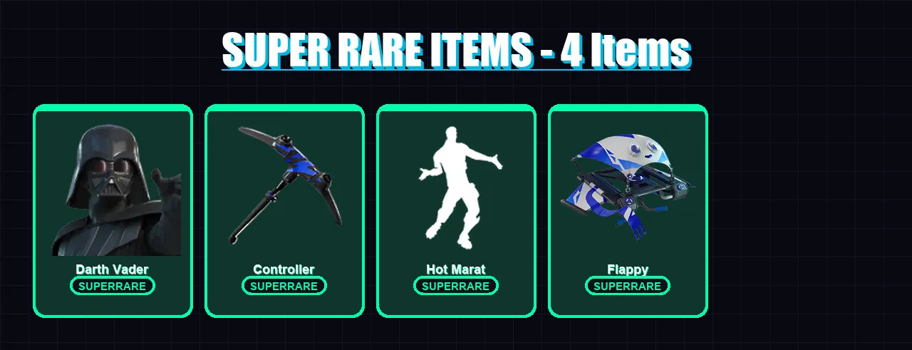 [PC/XBOX/PSN] | Darth Vader | Gear Specialist Maya | Menace | Fade | Midas | 63 skin | 89 pickaxe | 86 emote | 88 glider | Lv1974 — Fortnite account