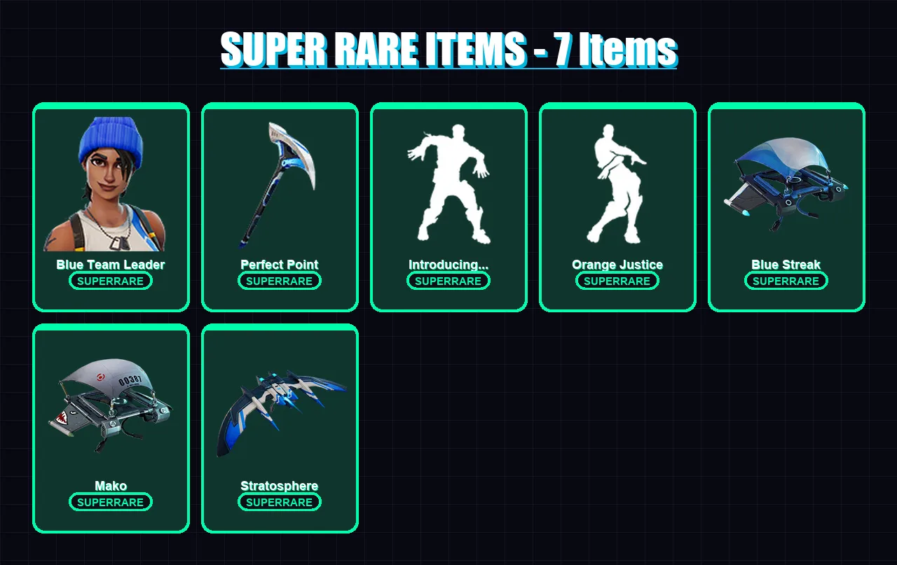 [PS4/PS5/XBOX/PC] | Blue Team Leader | Red Knight | Eternal Knight | Menace | Raz | 79 skin | 88 pickaxe | 88 emote | 86 glider | Lv1604
