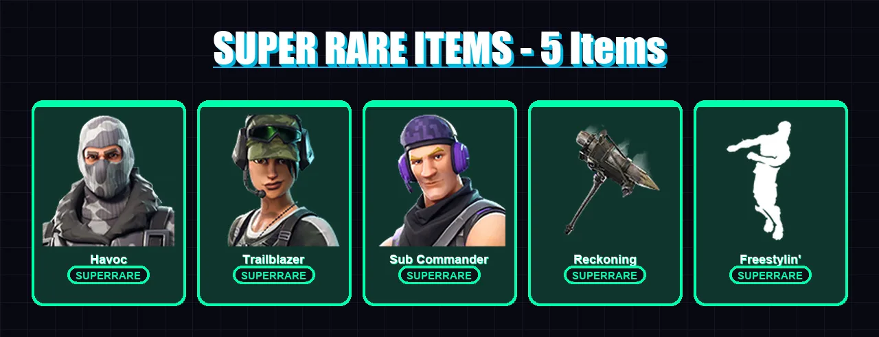 [PC/PSN] | Havoc | Trailblazer | Sub Commander | Drift | Calamity | 9 skin | 7 pickaxe | 9 emote | 7 glider | Lv116
