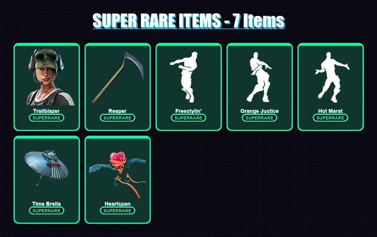 [PC/XBOX/PSN] | Trailblazer | Ruin | Rox | Blackheart | Sentinel | 16 skin | 34 pickaxe | 48 emote | 44 glider | Lv777