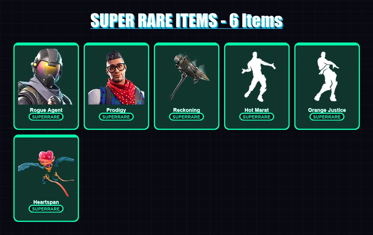 [PC/XBOX/PSN] | Rogue Agent | Prodigy | Valor | Sentinel | Catalyst | 71 skin | 93 pickaxe | 89 emote | 99 glider | Lv1945 — Fortnite account