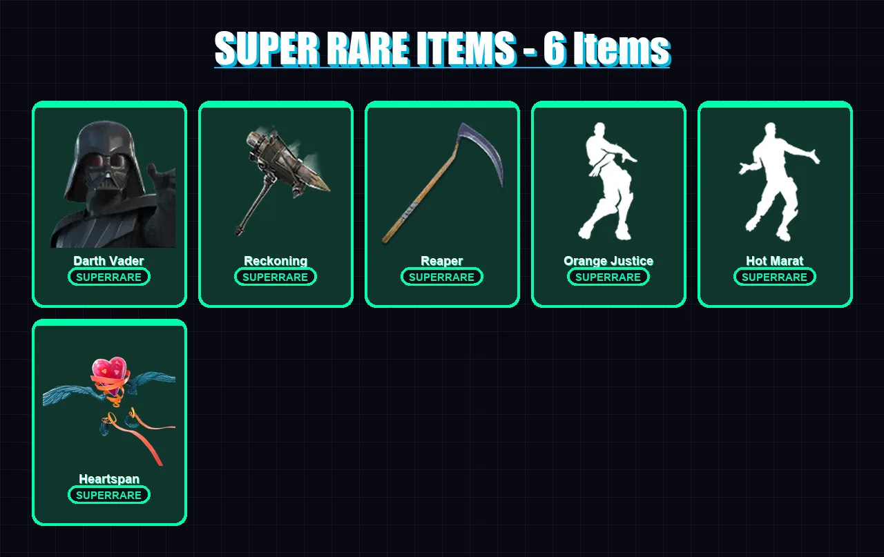 [PS4/PS5/XBOX/PC] | Darth Vader | Midas | Singularity | Joey | Kymera | 134 skin | 140 pickaxe | 112 emote | 143 glider | Lv2157