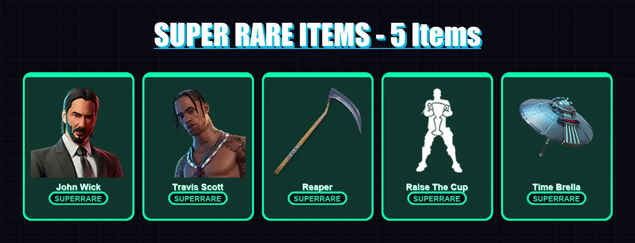 [PS4/PS5/XBOX/PC] | John Wick | Travis Scott | Hades | Mandalorian | The Origin | 241 skin | 277 pickaxe | 169 emote | 168 glider | Lv2858 — Fortnite account
