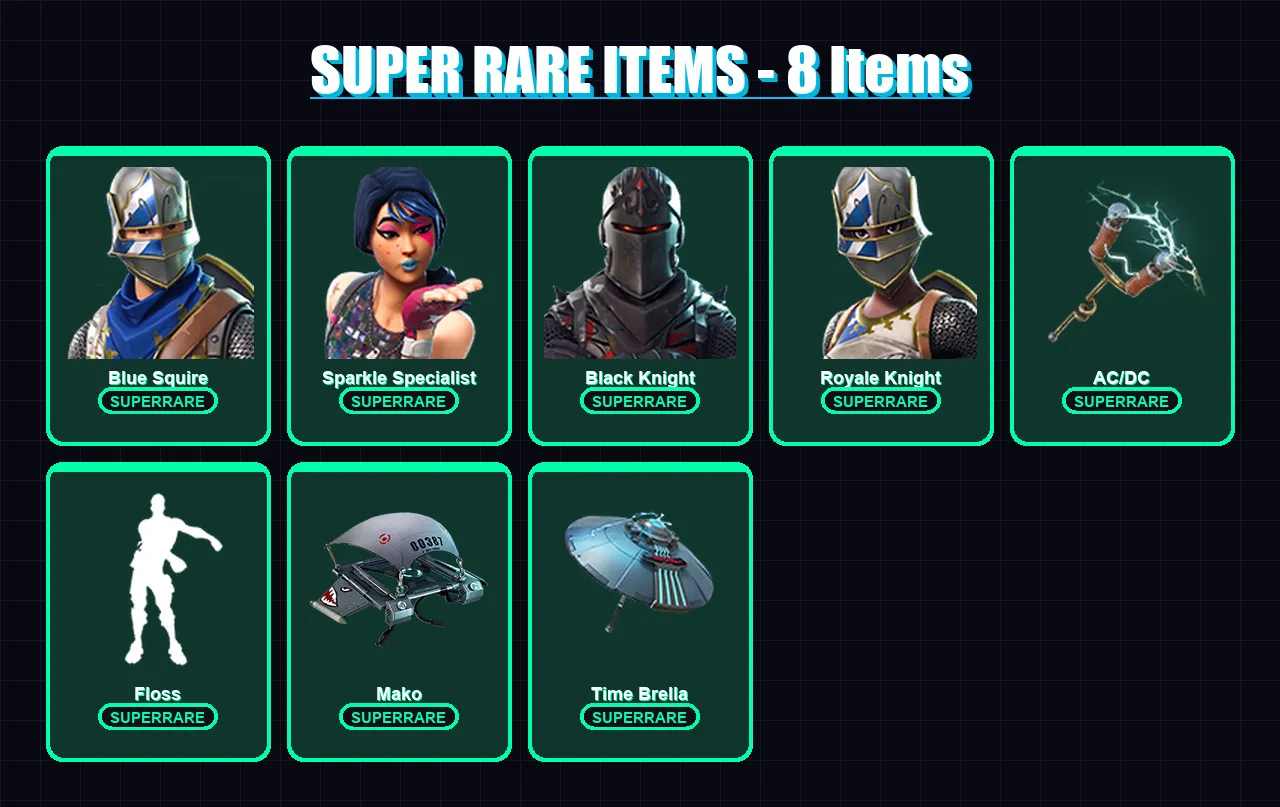 [PC/XBOX/PSN] | Blue Squire | Sparkle Specialist | Black Knight | Royale Knight | Sentinel | 9 skin | 20 pickaxe | 32 emote | 31 glider | Lv469
