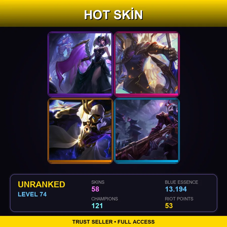 EUNE | Lv74 | Unranked | 58 Skin | 121 Champ — Shurima Desert Zilean