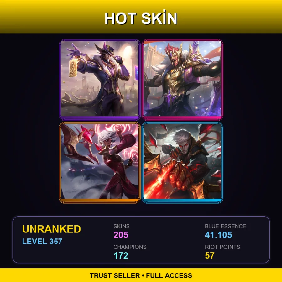EUNE | Lv357 | Unranked | 205 Skin | 172 Champ — Prehistoric Anivia