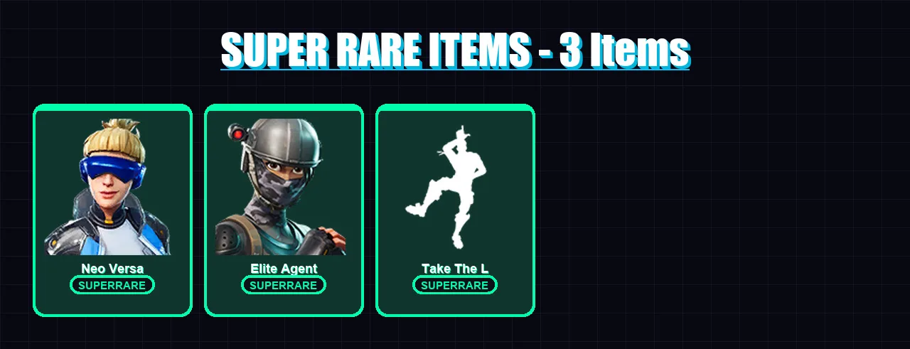 [PS4/PS5/XBOX/PC] | Neo Versa | Elite Agent | Dark Voyager | Mission Specialist | Moonwalker | 6 skin | 5 pickaxe | 15 emote | 13 glider | Lv211