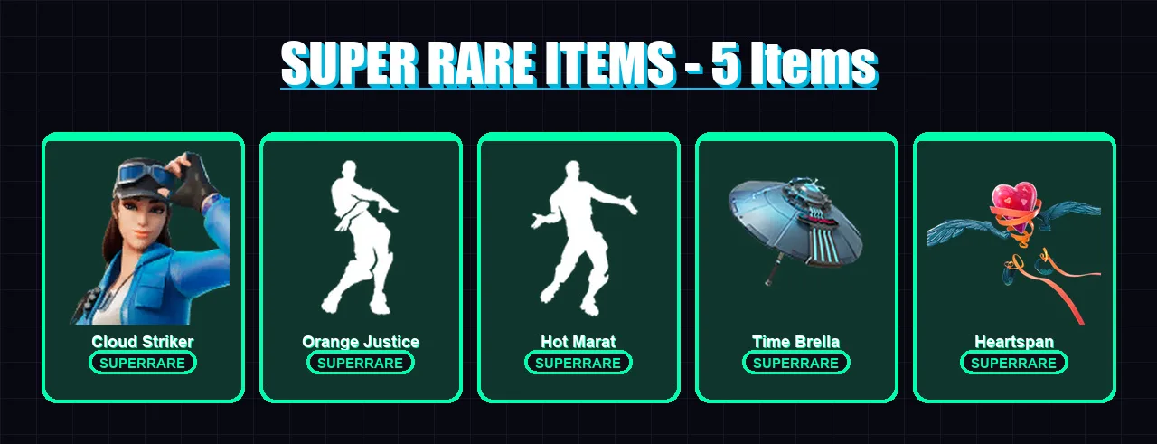 [PS4/PS5/XBOX/PC] | Cloud Striker | Vendetta | Ruin | Rox | Ronin | 74 skin | 96 pickaxe | 72 emote | 100 glider | Lv1389