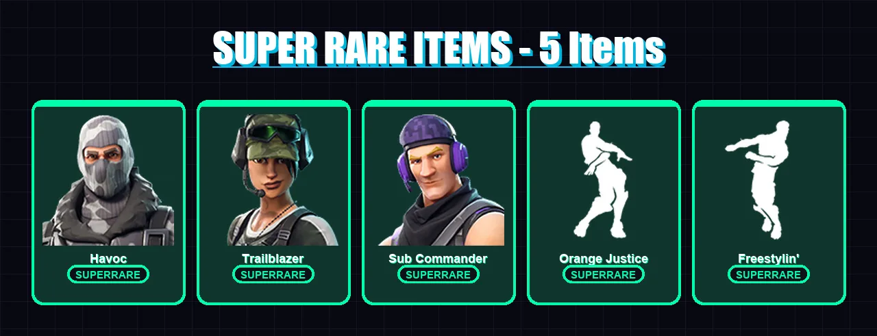 [PC/XBOX/PSN] | Havoc | Trailblazer | Sub Commander | Cheeks | Yuki Yubari | 10 skin | 39 pickaxe | 20 emote | 31 glider | Lv659