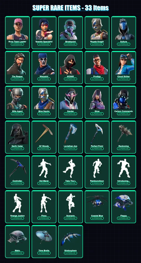 [PS4/PS5/XBOX/PC] | Rose Team Leader | Sparkle Specialist | Breakpoint | 204 skin | Lv3159