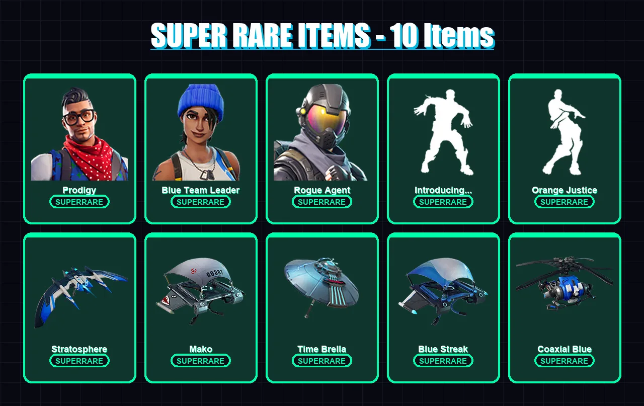 [PC/XBOX] | Prodigy | Blue Team Leader | Rogue Agent | Carbide | Peter Griffin | 28 skin | 33 pickaxe | 41 emote | 47 glider | Lv841
