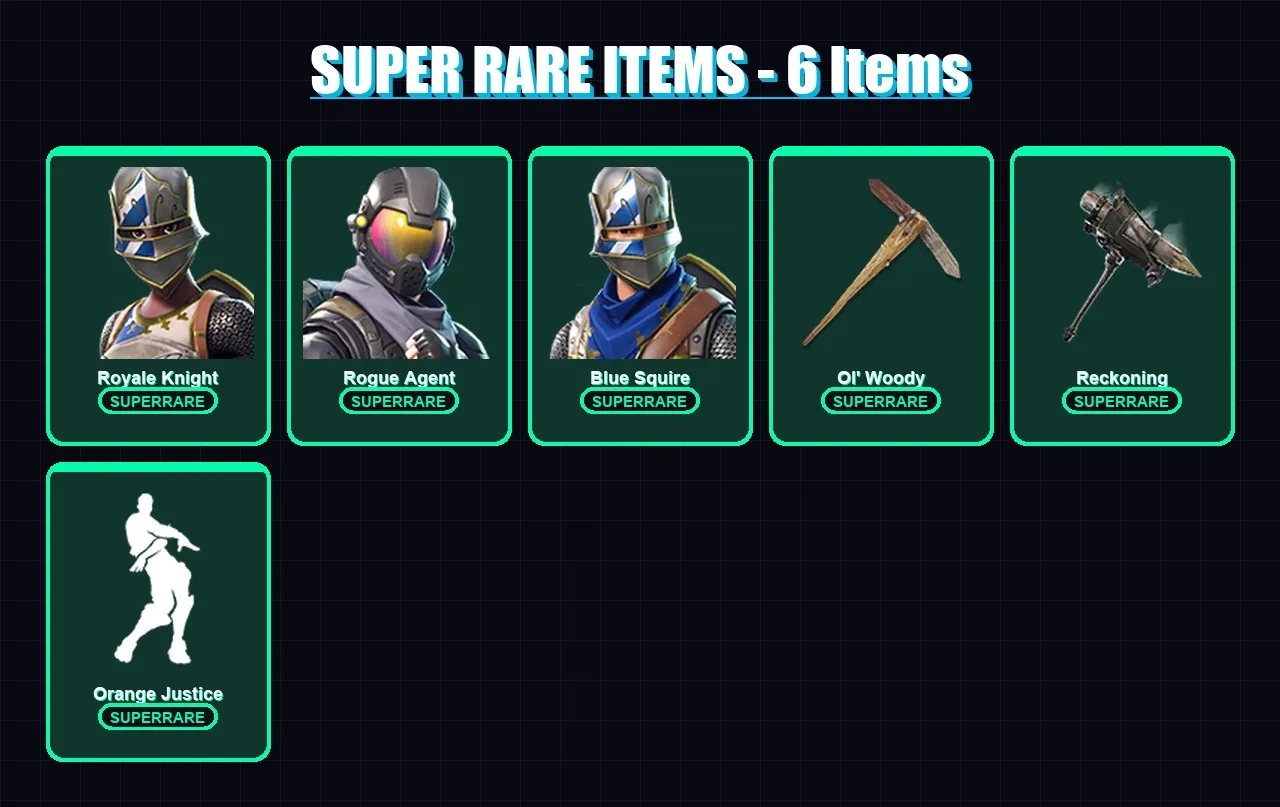 [PC/PSN] | Royale Knight | Rogue Agent | Blue Squire | Valor | Blackheart | 32 skin | 18 pickaxe | 29 emote | 25 glider | Lv336