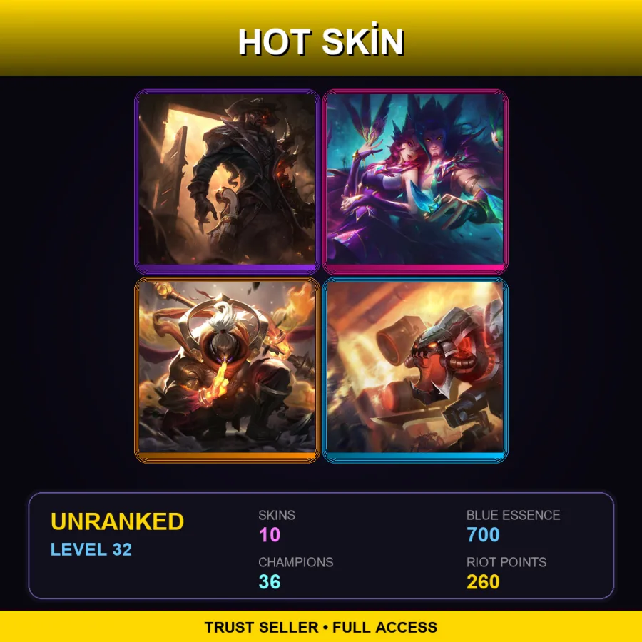 EUW | Lv32 | Unranked | 10 Skin | 36 Champ — Corgi Corki