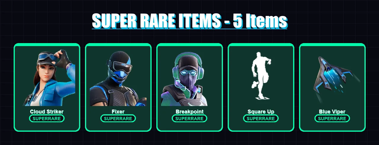 [PC/PSN] | Cloud Striker | Fixer | Breakpoint | Kymera | Joey | 45 skin | 43 pickaxe | 39 emote | 39 glider | Lv440