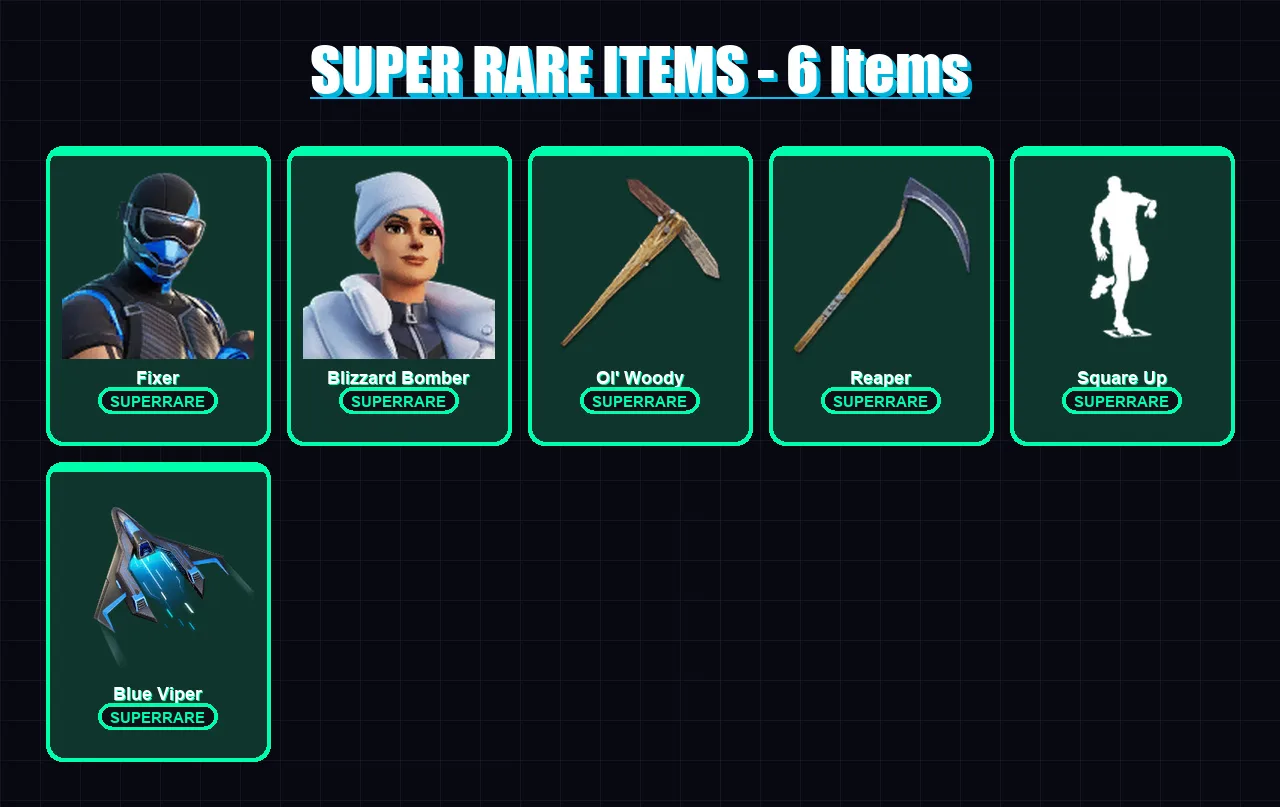 [PS4/PS5/XBOX/PC] | Fixer | Blizzard Bomber | Ronin | Torin | Snap | 25 skin | 44 pickaxe | 33 emote | 26 glider | Lv465
