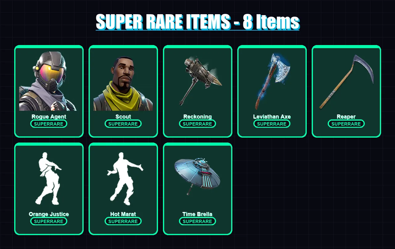 [PC/PSN] | Rogue Agent | Scout | Joey | Zenith | Calamity | 211 skin | 196 pickaxe | 186 emote | 183 glider | Lv2672 — Fortnite account