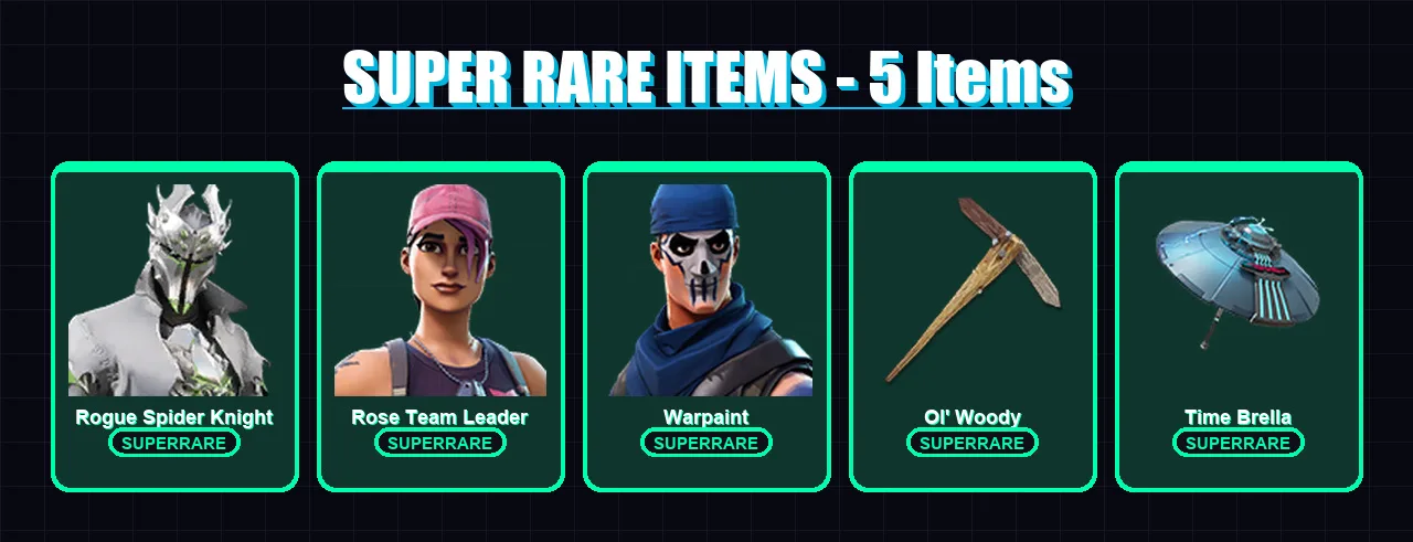 [PC/PSN] | Rogue Spider Knight | Rose Team Leader | Warpaint | The Scientist | Omegarok | 70 skin | 68 pickaxe | 76 emote | 70 glider | Lv1021 — Fortnite account