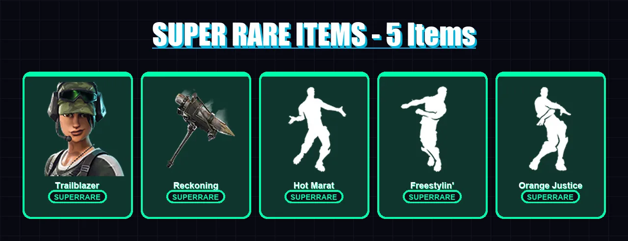 [PC/XBOX/PSN] | Trailblazer | Fade | Catalyst | Gear Specialist Maya | Predator | 45 skin | 34 pickaxe | 49 emote | 50 glider | Lv616