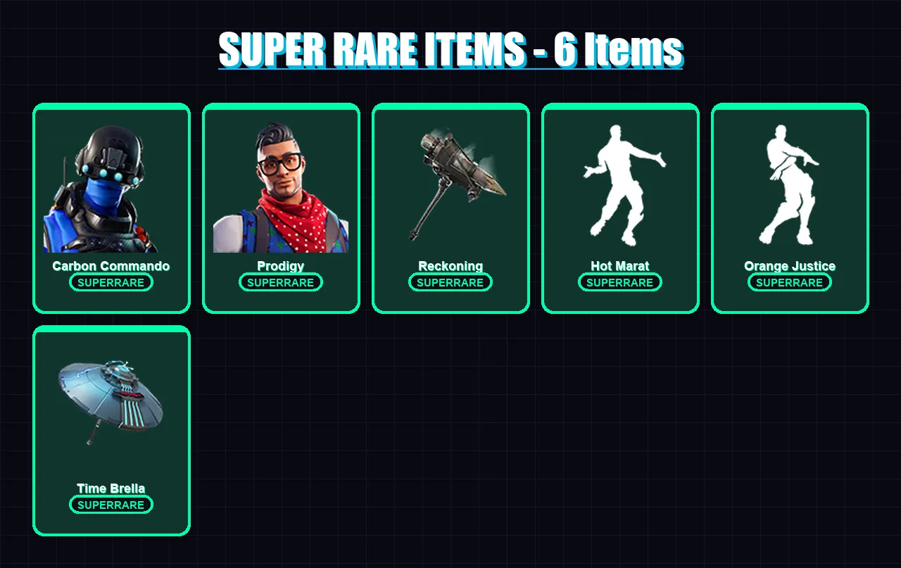 [PC/XBOX] | Carbon Commando | Prodigy | Luxe | Gear Specialist Maya | Blackheart | 101 skin | 94 pickaxe | 95 emote | 98 glider | Lv1398