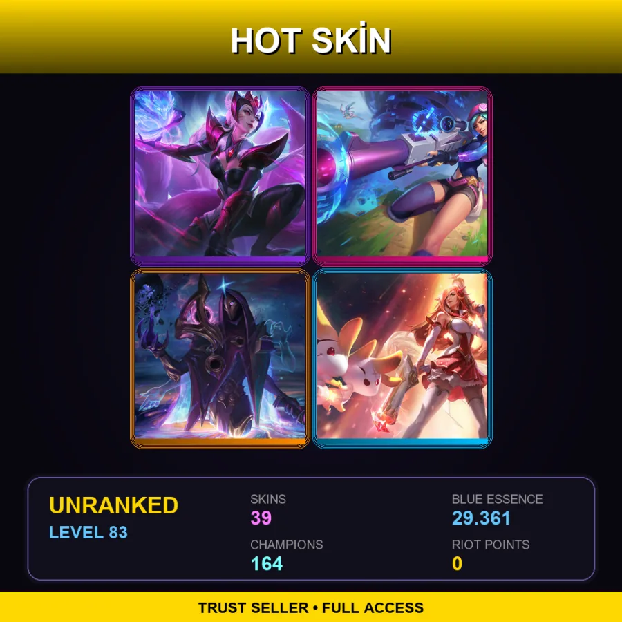 SG | Lv83 | Unranked | 39 Skin | 164 Champ — Jailbreak Graves
