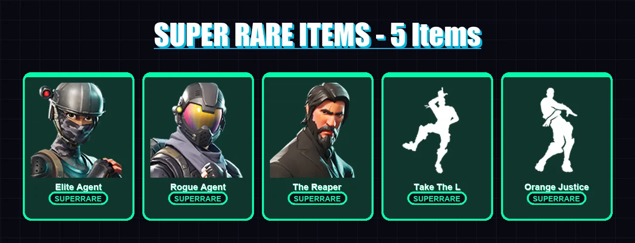 [PC/XBOX/PSN] | Elite Agent | Rogue Agent | The Reaper | Dark Voyager | Carbide | 12 skin | 12 pickaxe | 14 emote | 11 glider | Lv188