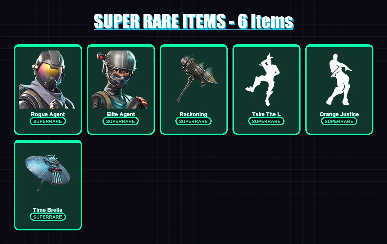 [PC/XBOX/PSN] | Rogue Agent | Elite Agent | Omega | Gear Specialist Maya | Calamity | 39 skin | 39 pickaxe | 56 emote | 45 glider | Lv710 — Fortnite account