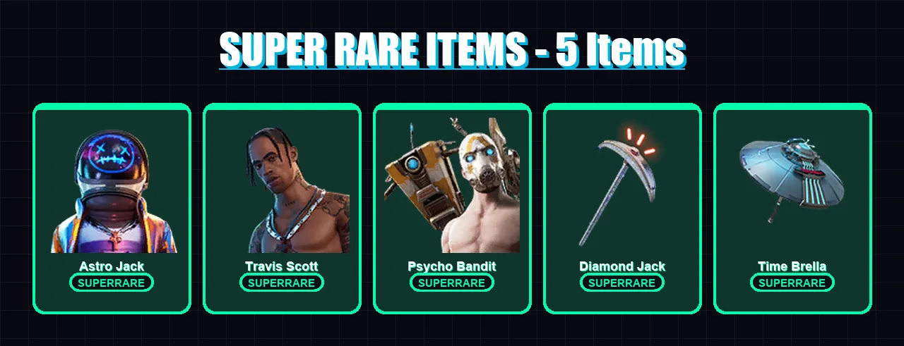 [PC/PSN] | Astro Jack | Travis Scott | Psycho Bandit | Midas | Gear Specialist Maya | 40 skin | 68 pickaxe | 58 emote | 59 glider | Lv800