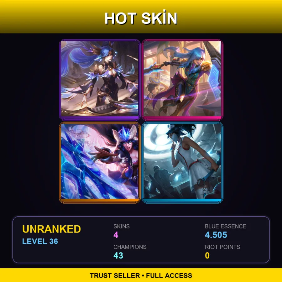 LAS | Lv36 | Unranked | 4 Skin | 43 Champ — Battle Academia Leona