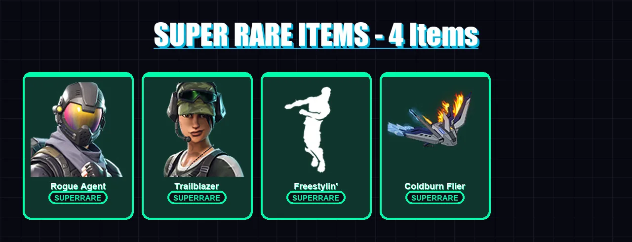 [PC/XBOX/PSN] | Rogue Agent | Trailblazer | All Might | Midas Rex | Carbide | 43 skin | 45 pickaxe | 32 emote | 26 glider | Lv351