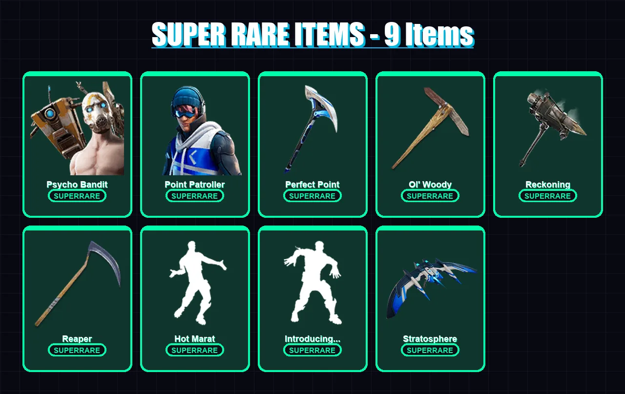 [PC/XBOX/PSN] | Psycho Bandit | Point Patroller | Fade | Deadpool | Lynx | 148 skin | 170 pickaxe | 149 emote | 123 glider | Lv3312 — Fortnite account