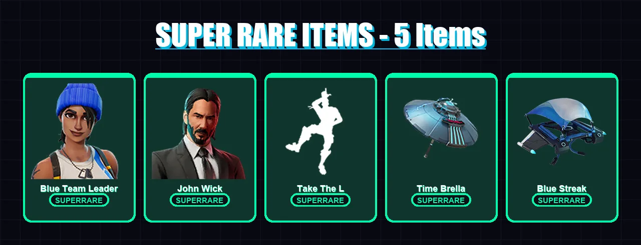 [PS4/PS5/XBOX/PC] | Blue Team Leader | John Wick | Peter Griffin | Valeria | Son Goku | 49 skin | 72 pickaxe | 42 emote | 45 glider | Lv417