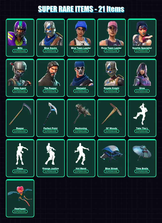[PC/XBOX/PSN] | Blitz | Blue Squire | Blue Team Leader | 130 skin | Lv1245