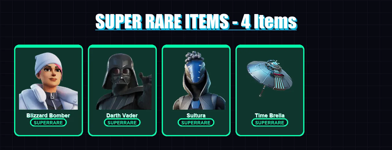 [SWITCH/XBOX/PC] | Blizzard Bomber | Darth Vader | Sultura | 317 skin | Lv3102