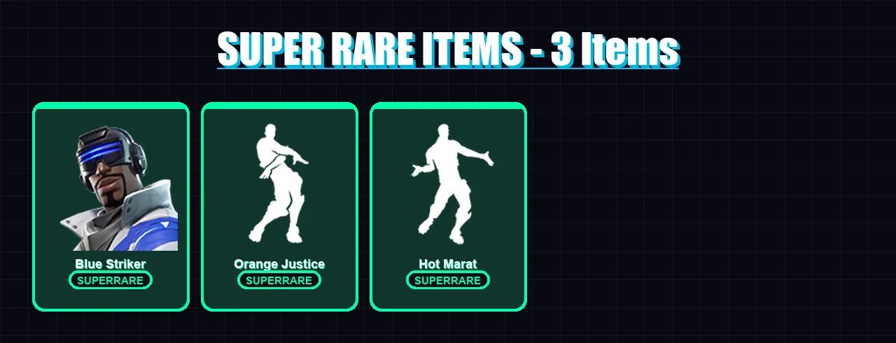 [PC/XBOX/PSN] | Blue Striker | Fusion | Rox | The Prisoner | Vendetta | 51 skin | 49 pickaxe | 75 emote | 57 glider | Lv812
