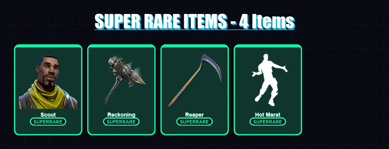 [PC/XBOX/PSN] | Scout | Galaxy Scout | Red Knight | Calamity | Dire | 36 skin | 15 pickaxe | 32 emote | 13 glider | Lv309