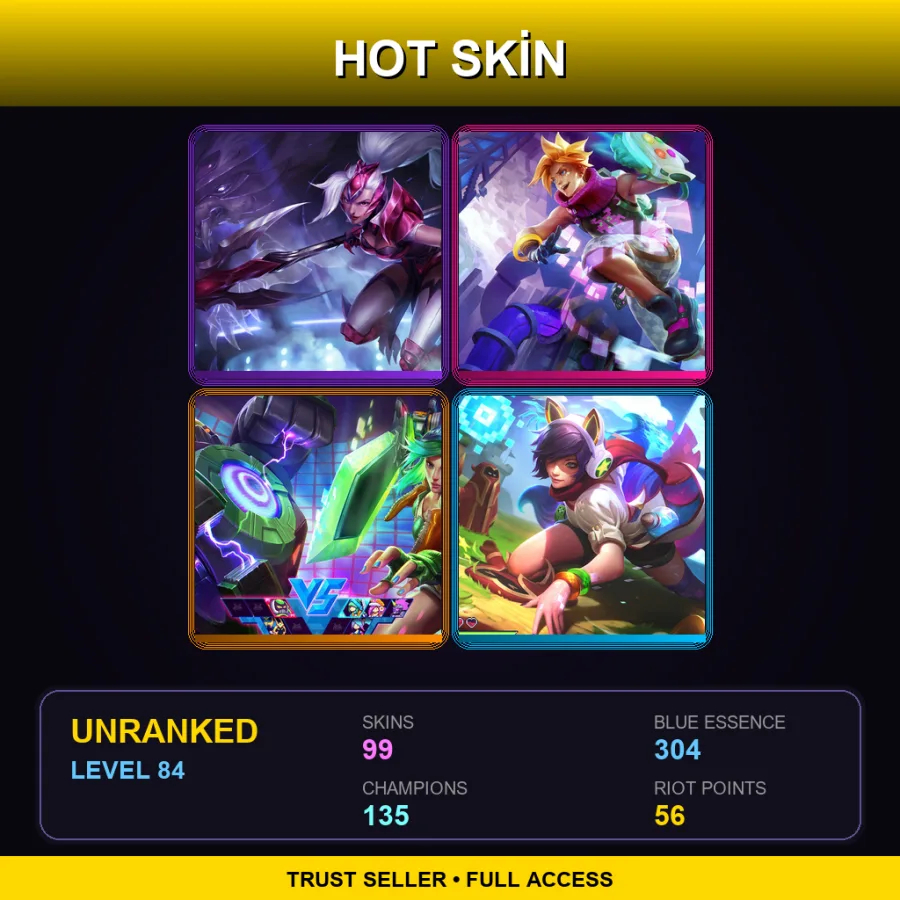 EUW | Lv84 | Unranked | 99 Skin | 135 Champ — Sandscourge Skarner