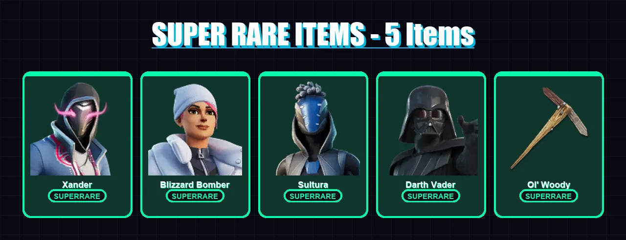 [PS4/PS5/PC] | Xander | Blizzard Bomber | Sultura | Darth Vader | Kado Thorne | 245 skin | 311 pickaxe | 244 emote | 201 glider | Lv3167