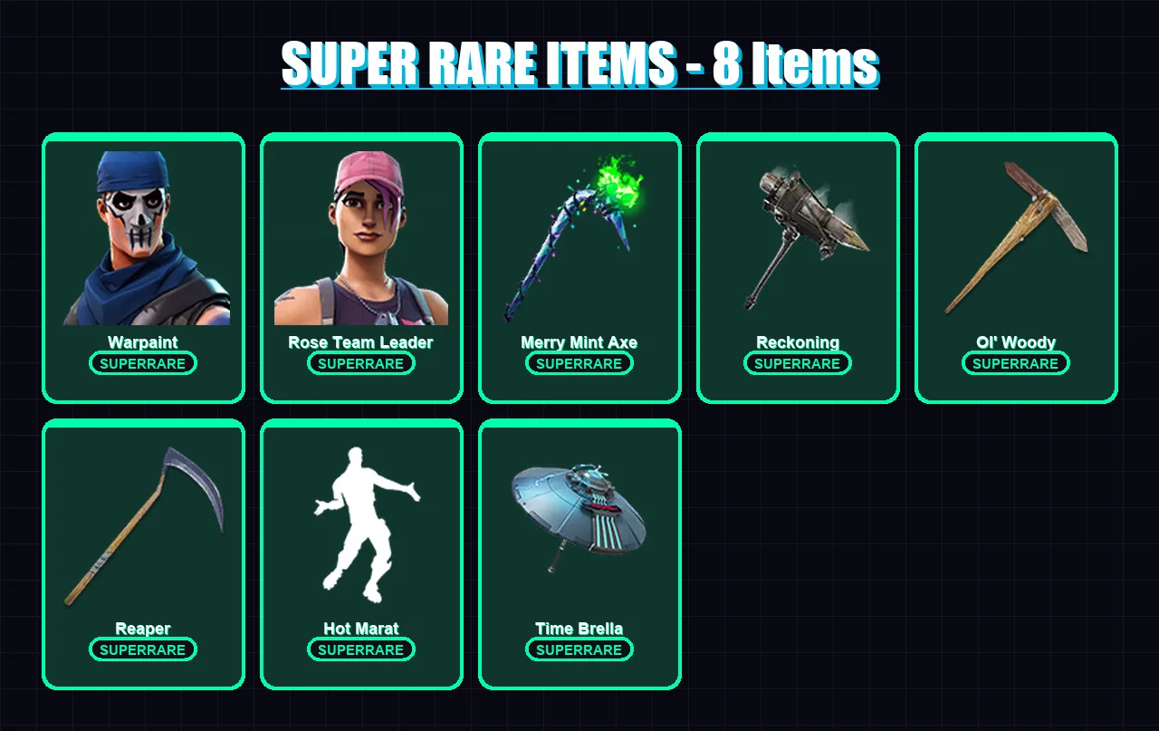 [PC/XBOX] | Warpaint | Rose Team Leader | Galaxy Scout | Lynx | Kymera | 142 skin | 134 pickaxe | 121 emote | 105 glider | Lv1686