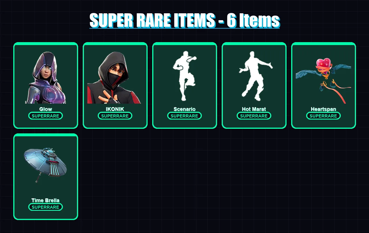 [PC/XBOX/PSN] | Glow | IKONIK | Ruin | Luxe | Mandalorian | 37 skin | 49 pickaxe | 55 emote | 57 glider | Lv842