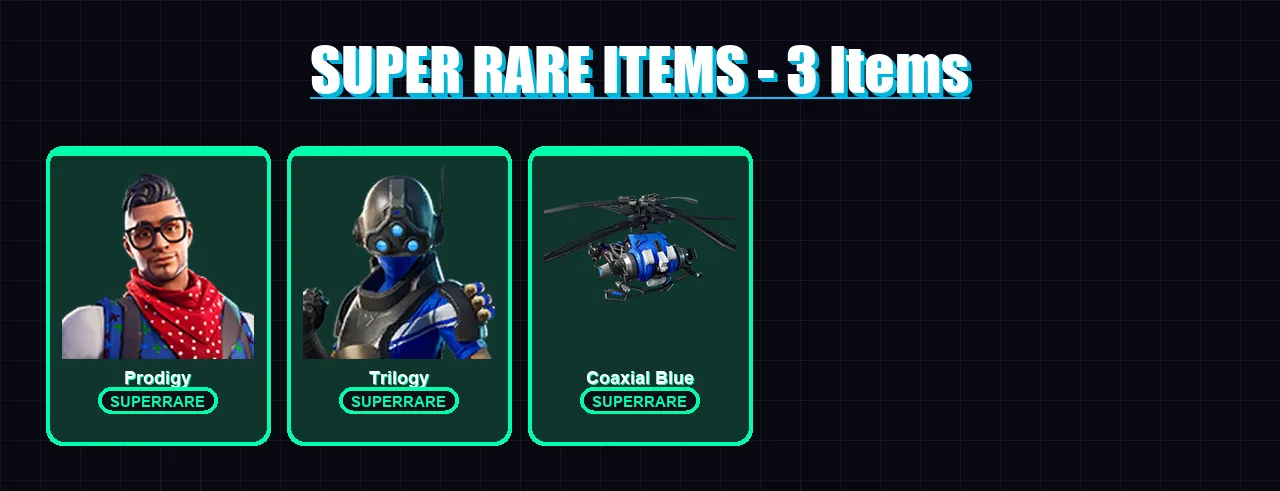[PS4/PS5/XBOX/PC] | Prodigy | Trilogy | Midas | Gear Specialist Maya | Catalyst | 27 skin | 23 pickaxe | 35 emote | 28 glider | Lv341