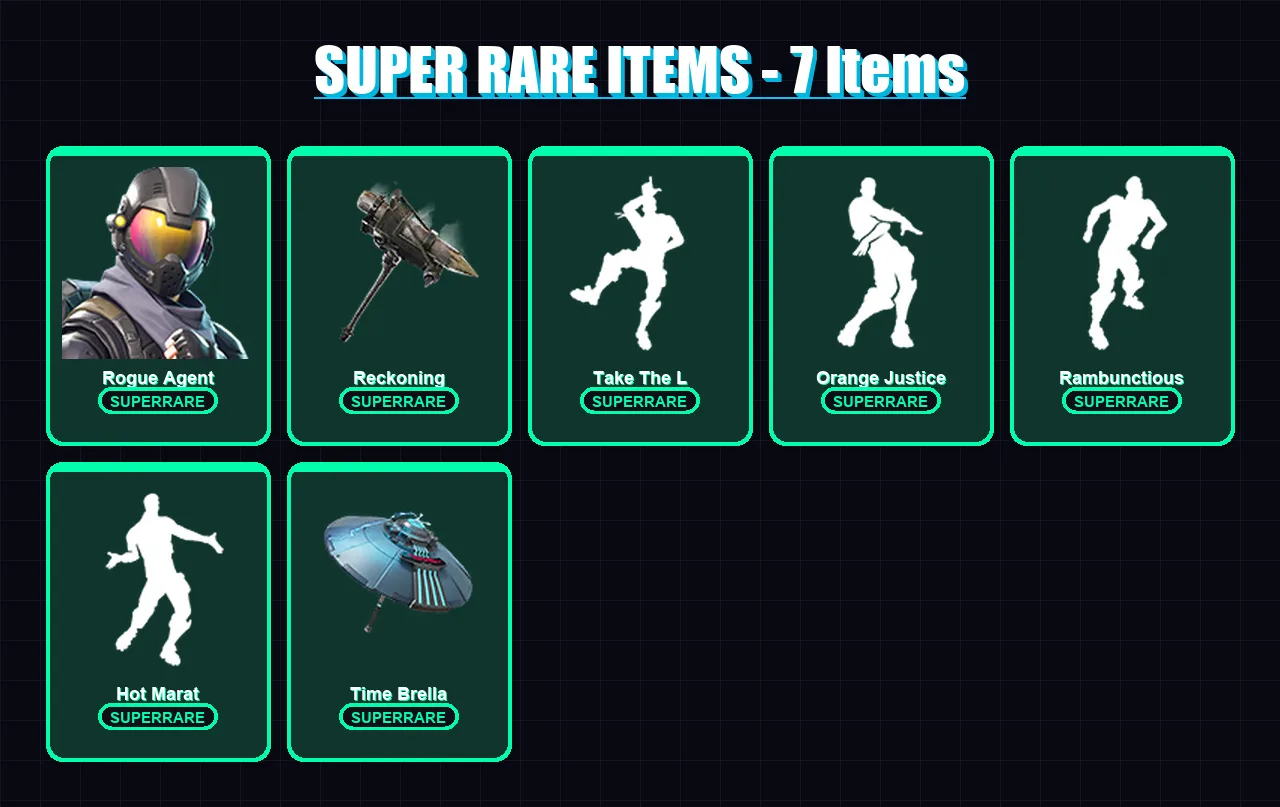 [PC/PSN] | Rogue Agent | Backlash | Frozen Raven | Frozen Red Knight | Gear Specialist Maya | 126 skin | 83 pickaxe | 113 emote | 74 glider | Lv1195