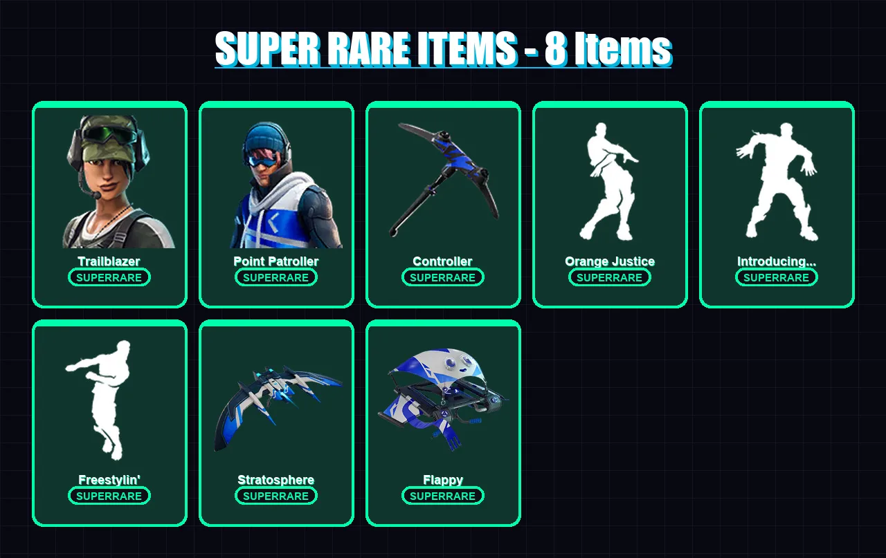 [PC/XBOX] | Trailblazer | Point Patroller | Ragnarok | Fade | Eternal Knight | 32 skin | 31 pickaxe | 39 emote | 35 glider | Lv540 — Fortnite account