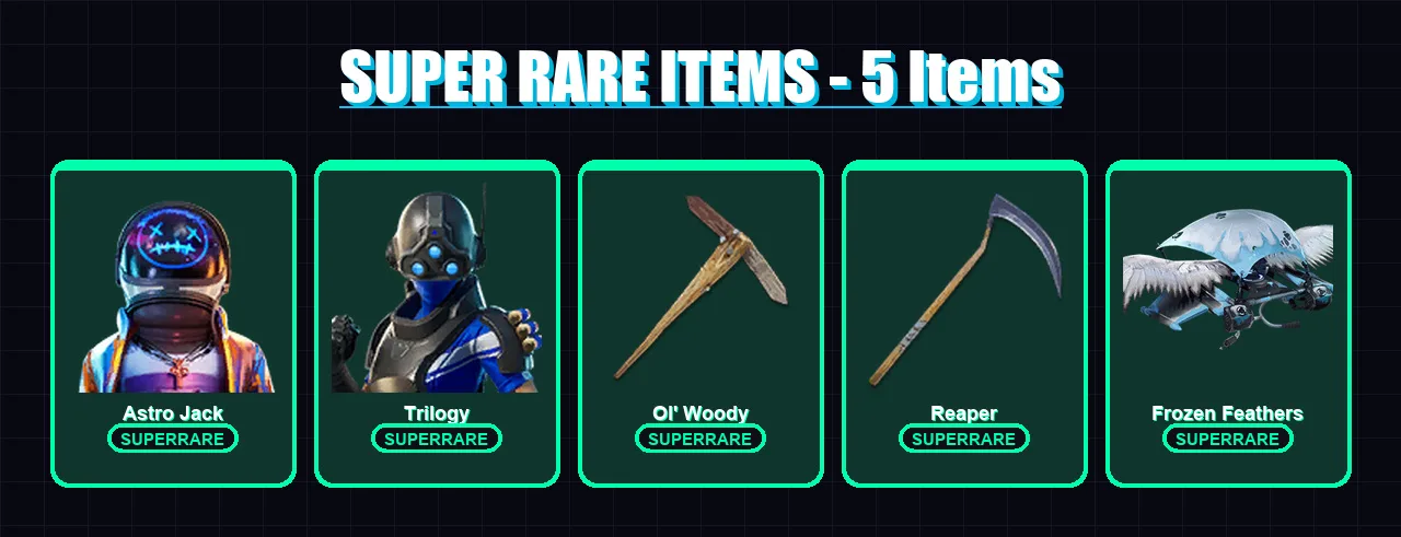 [PS4/PS5/PC] | Astro Jack | Trilogy | Galaxy Scout | Eternal Knight | Midas | 87 skin | 110 pickaxe | 93 emote | 85 glider | Lv1004
