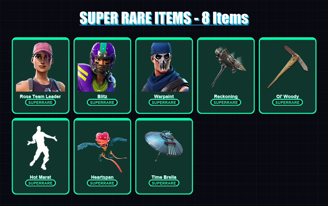 [PC/XBOX] | Rose Team Leader | Blitz | Warpaint | Lynx | Gear Specialist Maya | 82 skin | 65 pickaxe | 76 emote | 65 glider | Lv633