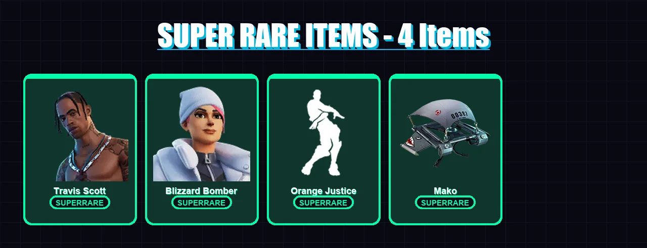 [PC/XBOX/PSN] | Travis Scott | Blizzard Bomber | Gear Specialist Maya | Deadpool | Midas | 49 skin | 97 pickaxe | 58 emote | 69 glider | Lv1290