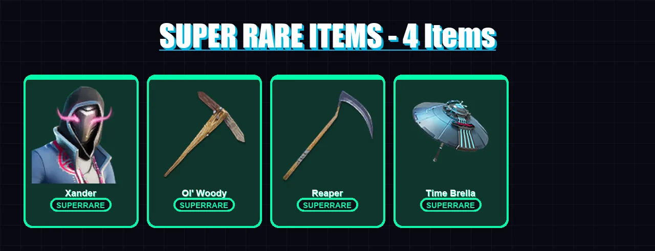 [PC/PSN] | Xander | Mizuki | The Ageless | Nezumi | Valeria | 151 skin | 198 pickaxe | 134 emote | 124 glider | Lv1810