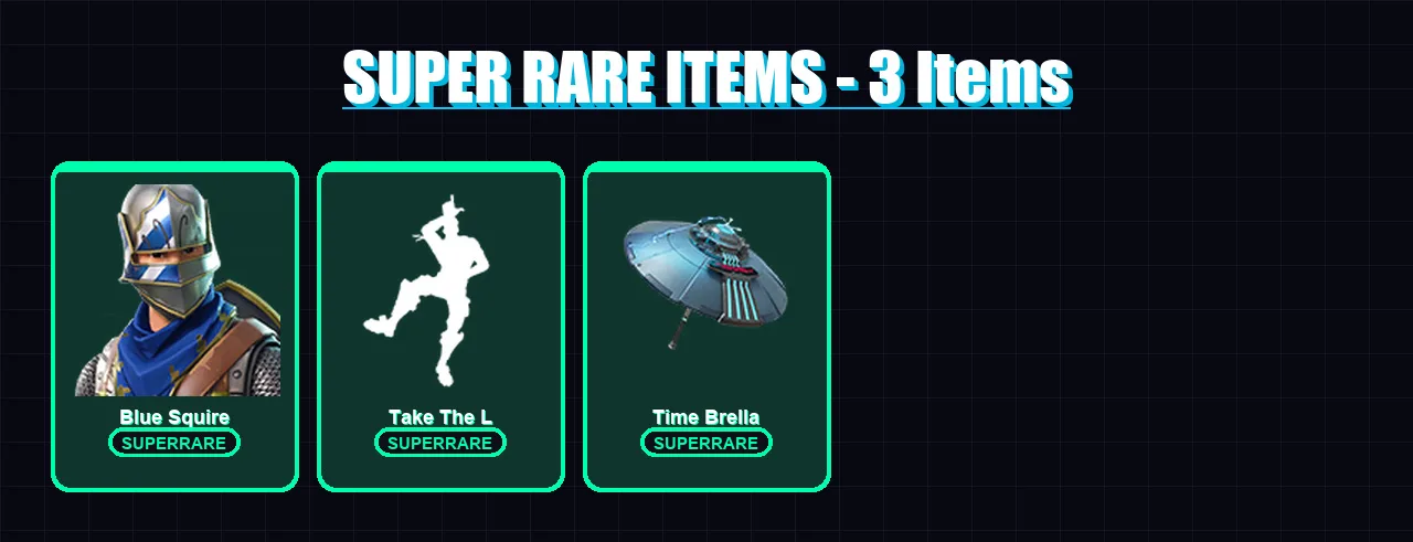 [PC/XBOX/PSN] | Blue Squire | Spectra Knight | Omegarok | Cerberus | Lil Split | 17 skin | 13 pickaxe | 14 emote | 15 glider | Lv192